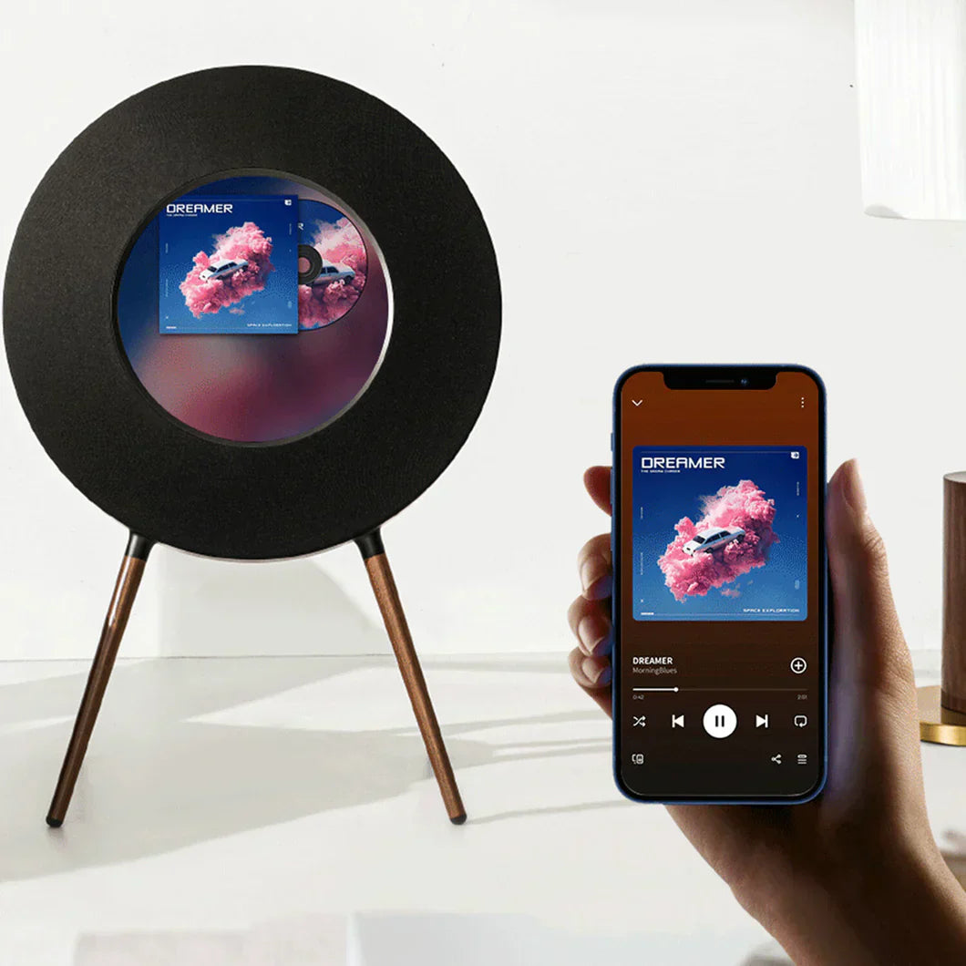 Serravalle Enceinte Bluetooth Rétro Vinyle R1