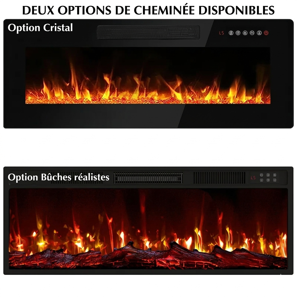 Serravalle Meuble TV Avec Cheminée