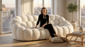 Serravalle 3D Bubble Sofa 3 Places
