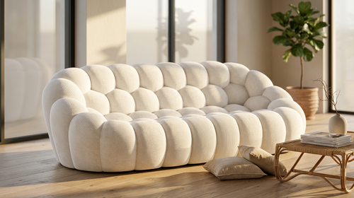 Serravalle 3D Bubble Sofa 3 Places
