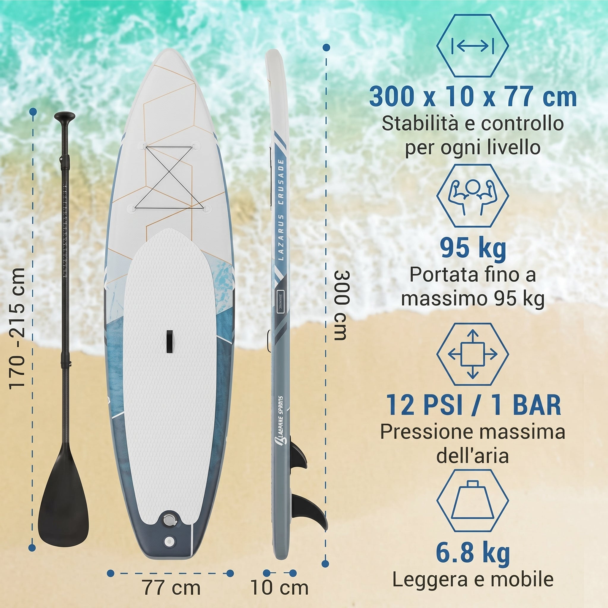 Tavola Sup gonfiabile